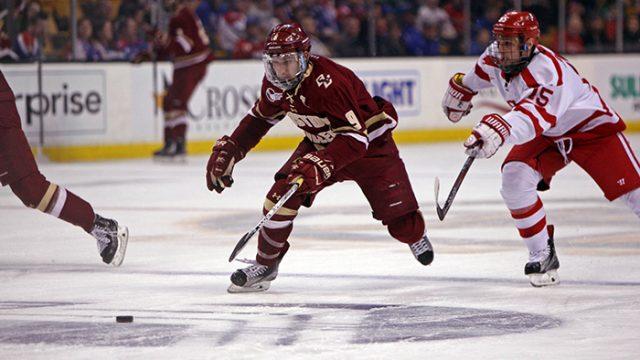 Notebook: Despite Controversial Finish and Fight, Eagles Escape With Win Over BU