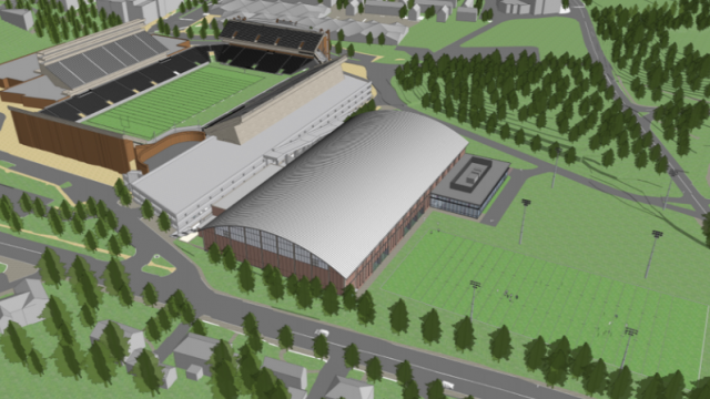 bc indoor practice facility