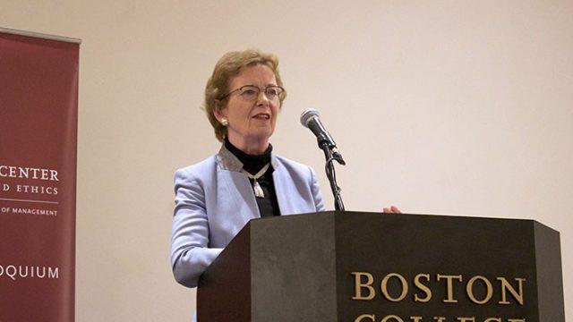 Former President of Ireland Talks Climate Justice and Human Rights