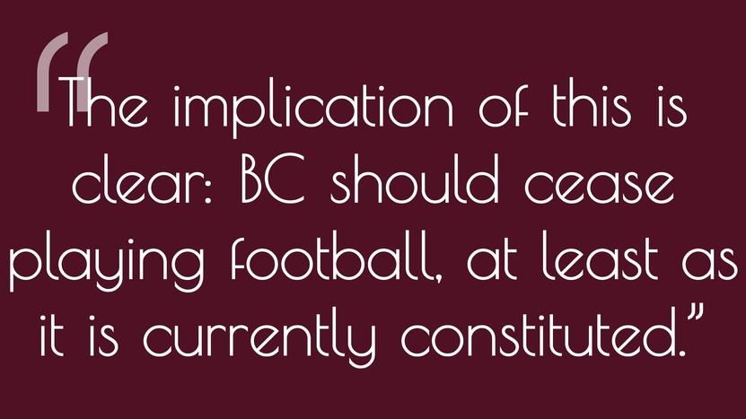 Why Boston College Should Rethink Football