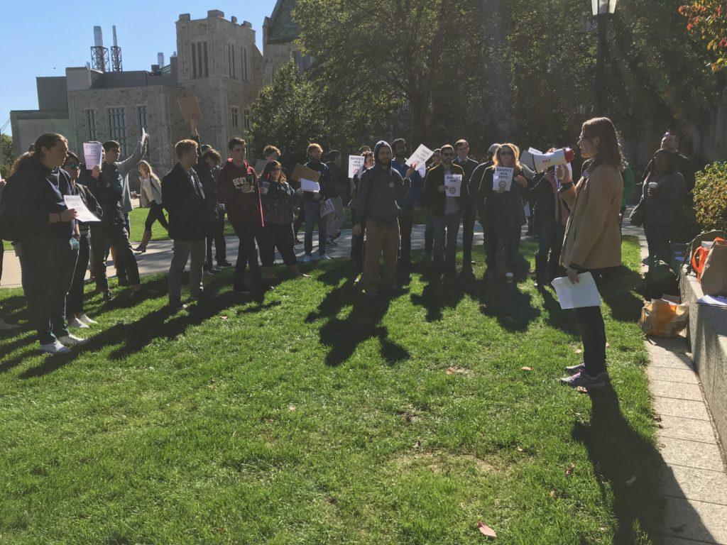 Union Rallies to Call for BC to Drop Appeal