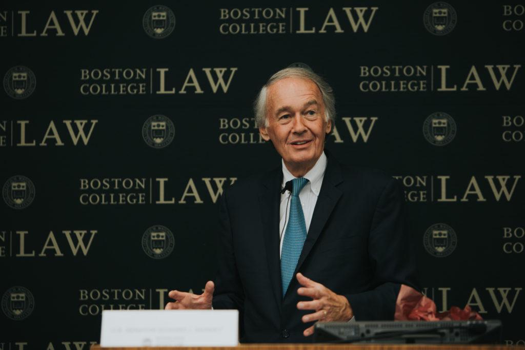 Sen. Ed Markey Discusses DACA, Climate Change, and His BC Days