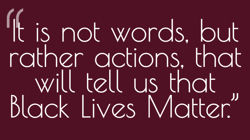 Reflecting on "Silence is Still Violence"