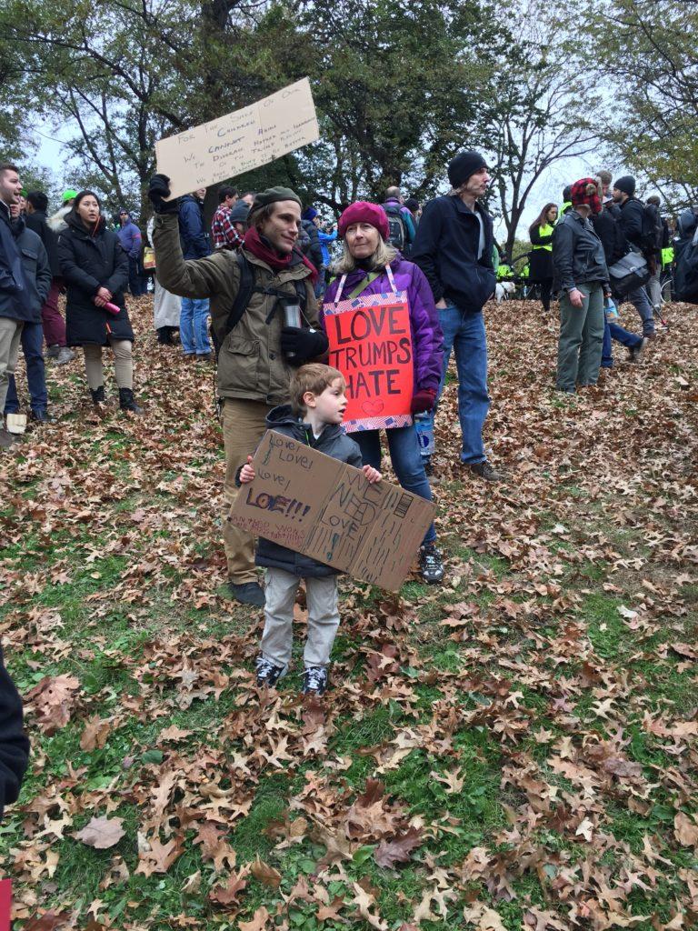 BC Students and Hundreds of Others Attend 'Fight Supremacy 2.0'