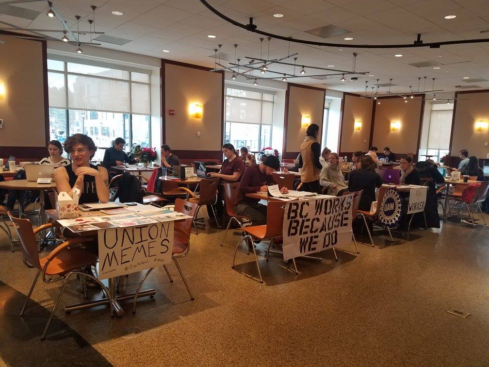 Union Stages 'Work-In' at Hillside, Calls for BC to Drop Appeal