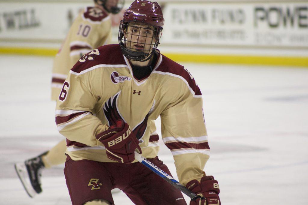Michael Campoli Leaves Men's Hockey for Juniors