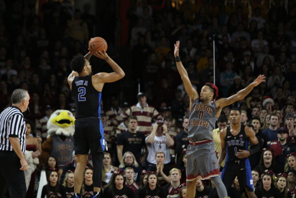BC had topped three No. 1 teams before Saturday, but never at home. By defeating Duke, it showed students, fans, and the world of college basketball that it can, not only hang with, but also beat any team in the nation.