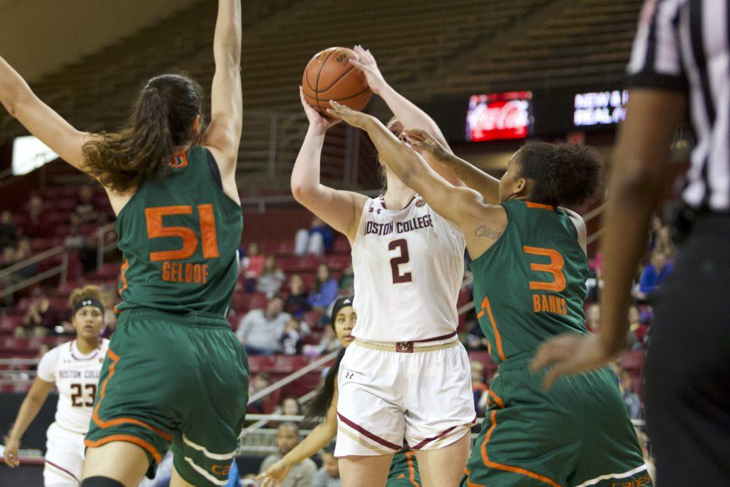 Notebook: Perimeter Problems, Turnovers Plague BC Against Miami