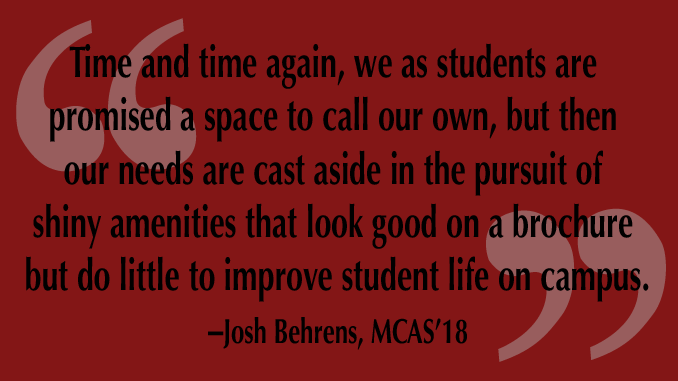BC Student Center's Tragic Progression