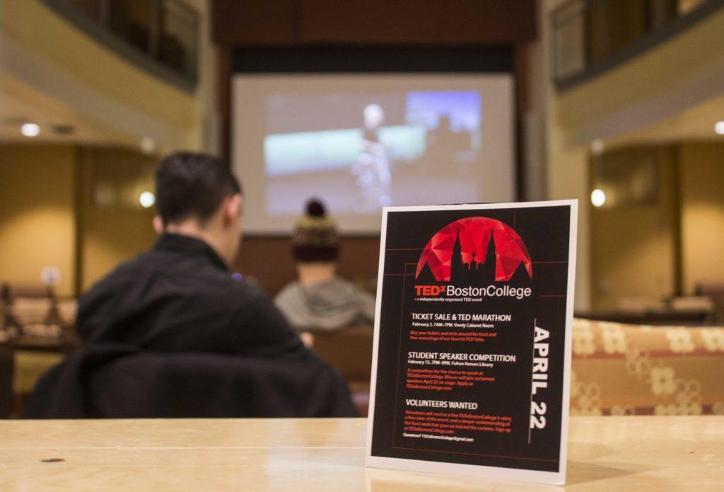 TEDxBostonCollege: Speaker Series to Happen in April