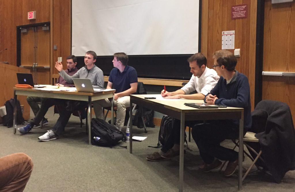Climate Justice at BC and Investment Club Debate Divestment from Fossil Fuels
