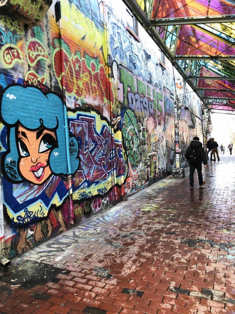 Living on the Edge: My First Experience at Graffiti Alley