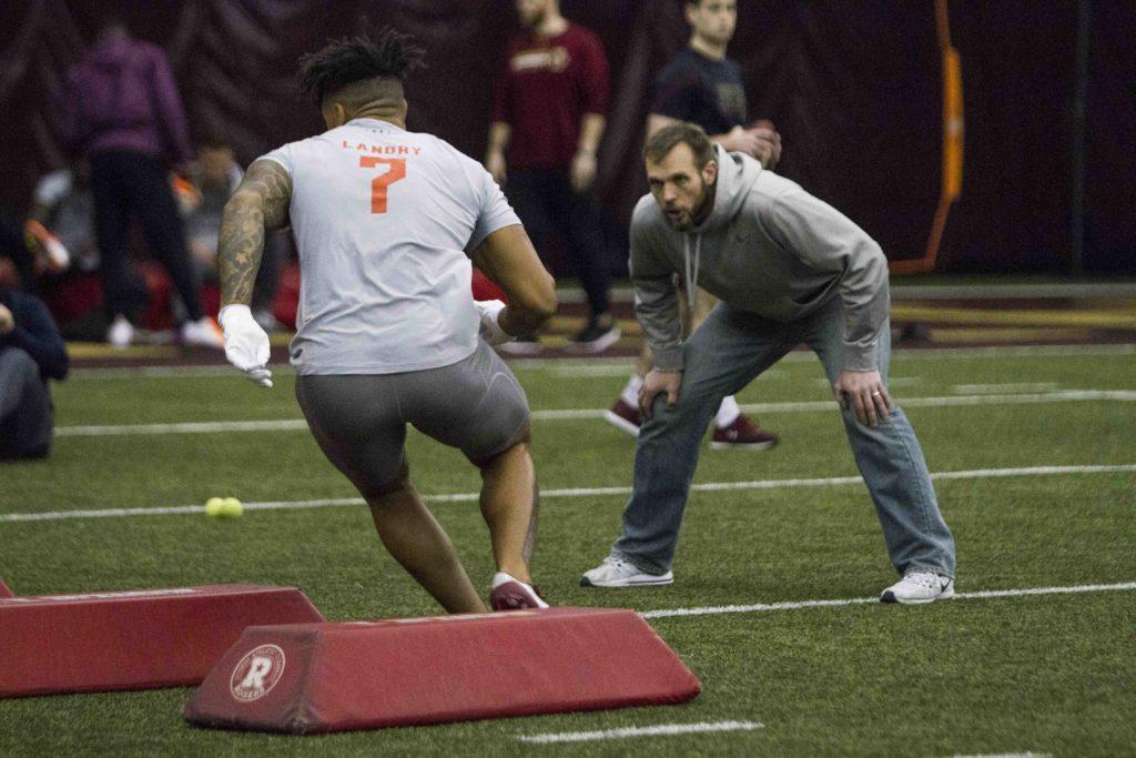 Landry, Defense Shine at Boston College Pro Day