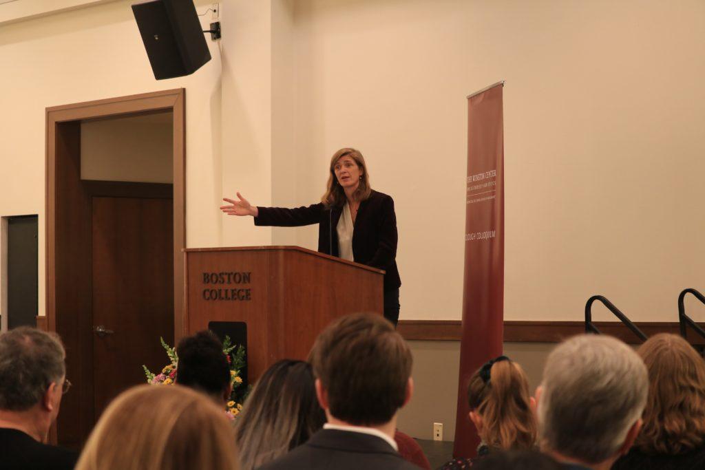 Samantha Power Outlines Four Premises that Influence Foreign Policy