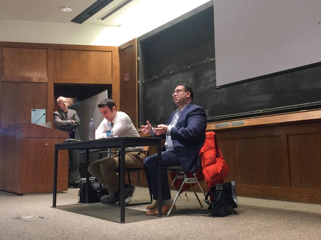 Krause Debates Northeastern's Abrahms on Effectiveness of Terrorism