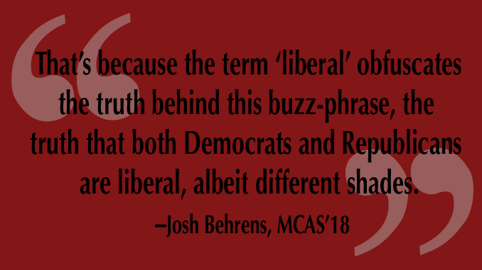 Don't Call Me a Liberal