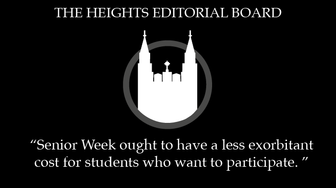 Senior Week Needs Funding for Students Struggling Financially