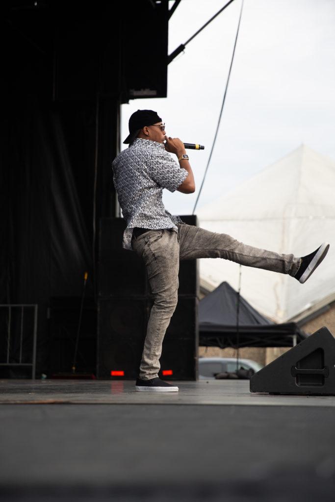 The Boston College Campus Activities Board hosted rapper B.o.B and Battle of the Bands winner Shady Lady at its annual spring concert, Modstock.