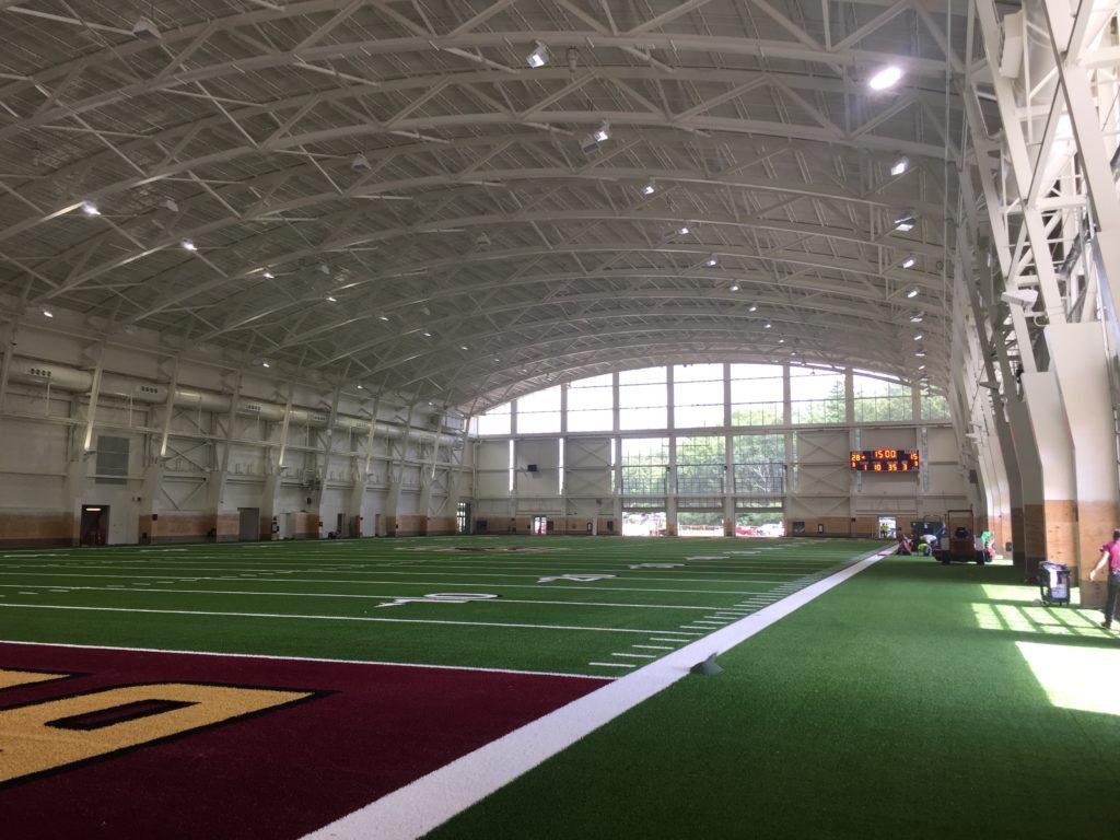 indoor practice facility