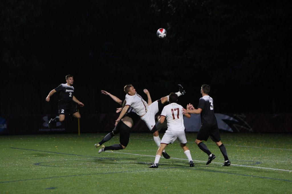 BC Weathers Red Card to Draw Foul-Filled Contest with Providence