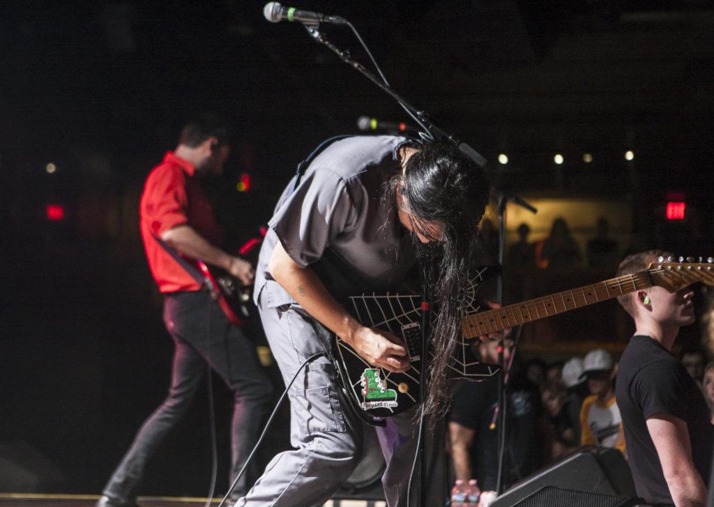 Los Angeles-based FIDLAR brought their surf punk rock to Paradise Rock Club to shred through old favorites and unreleased tracks from their upcoming album on Sept. 14.