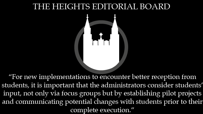 Editorial: Administration Needs to Work With Students for Lasting Solutions