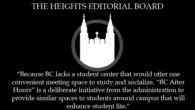 Editorial: "BC After Hours" is Positive Initiative for Student Life