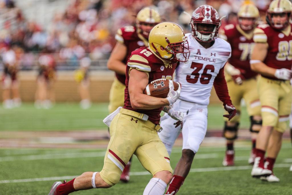 Notebook: First Down Play-calling Cause for Concern in BC’s Win Over Temple