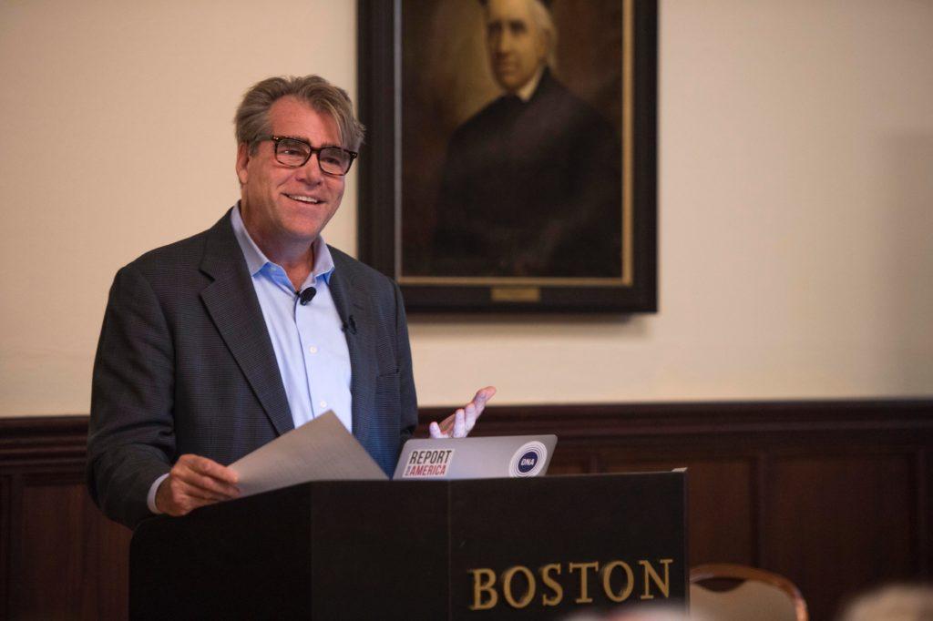 Sennott Speaks on Current State of Journalism