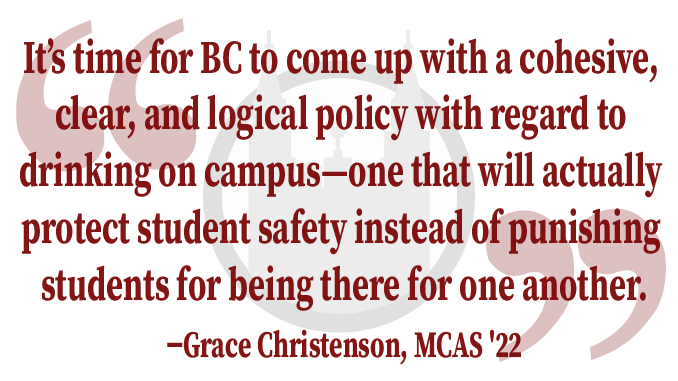 Guest Column: A Letter to the Dean Calling for a Reconsideration of BC's Alcohol Policy
