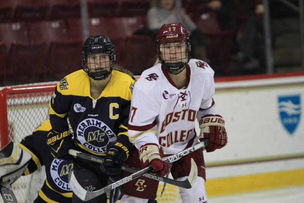 boston college women's hockey