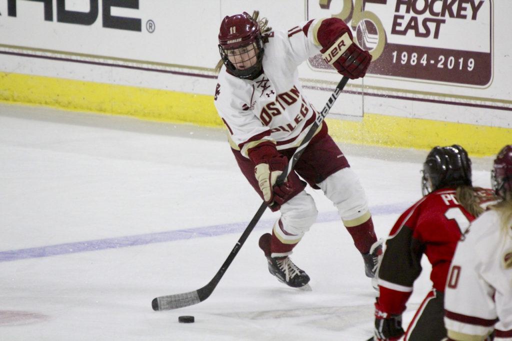 boston college women's hockey