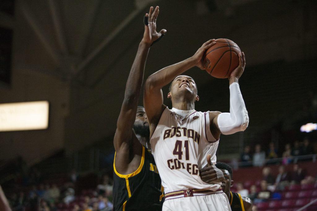 Wynston Tabbs recorded nine points in the opening seven minutes of the second half, sparking a BC run that shoved a 10-point halftime deficit in the rear-view mirror and set the stage for a lopsided latter portion of play. 