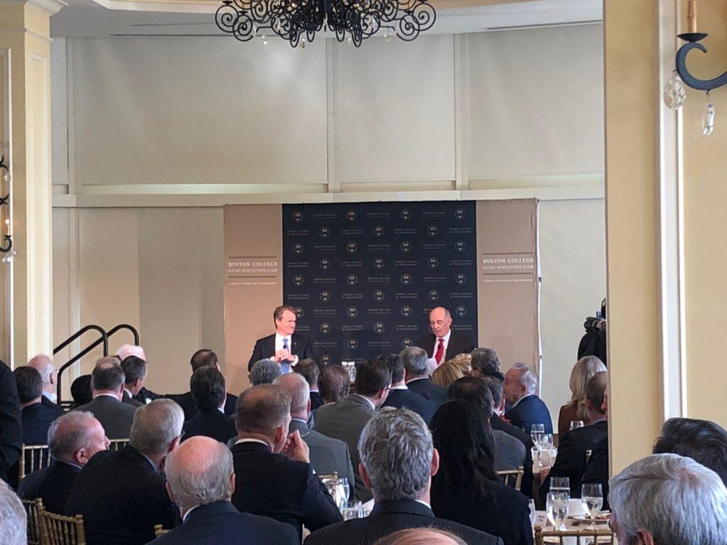 Bank of America CEO Addresses BC Chief Executives Club