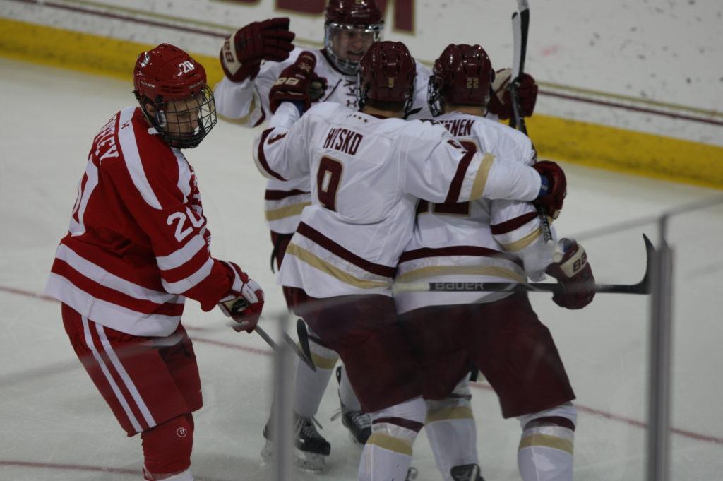 Hutsko Leads Eagles to Comeback Win Over BU