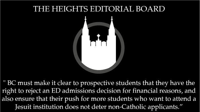 Editorial: New ED Policy Forces Students to Pick BC Over Competitors