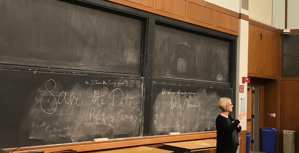 Sampling the Buffet: Cronin Gives Her Famed "Save The Date" Talk