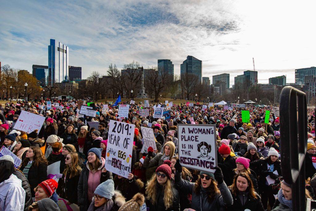 Women's Center and BC Dems Talk Women's March