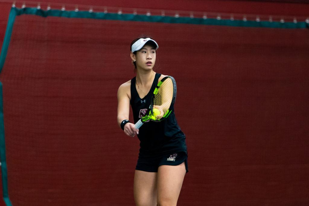 Women's Tennis Breaks Program Records, But Comes Away Winless Against Wolfpack and Tar Heels