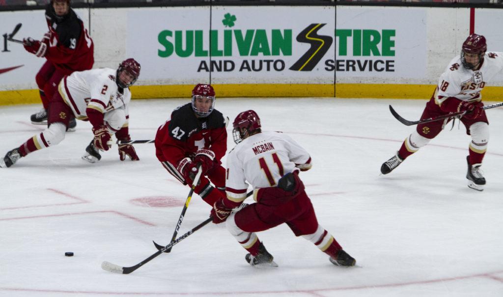 Notebook: Penalty Kill, Freshmen Star as Eagles End Beanpot Misery
