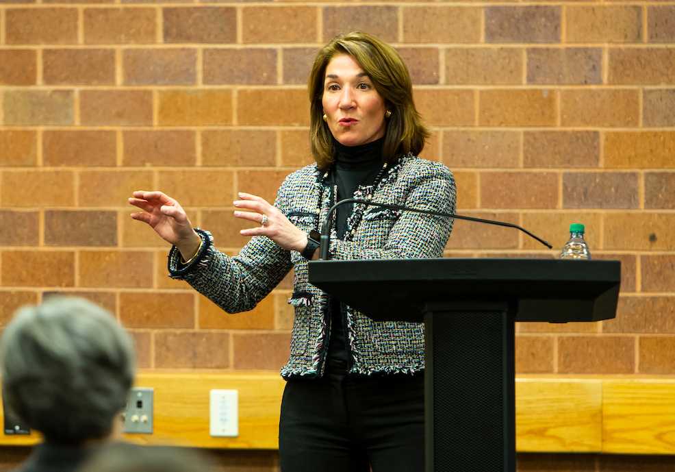 Polito Shares Lessons from Career, Time at BC