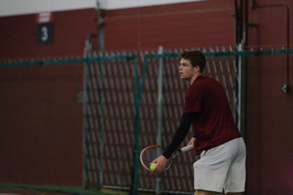 Men’s Tennis Sandwiches Win Over Sacred Heart With Two ACC Losses