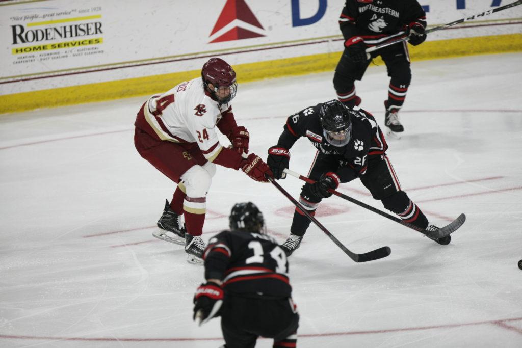Fitzgerald Sparks Eagles to Senior Night Win Over No. 9 Northeastern