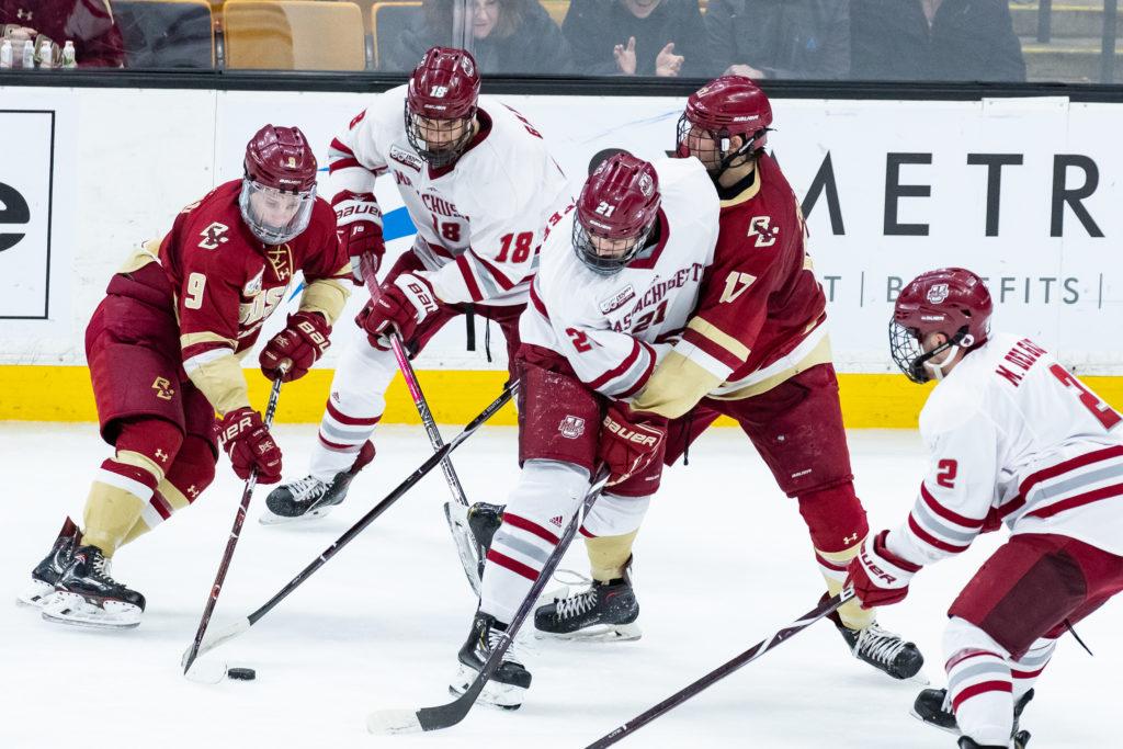 Notebook: Defense, Balanced Attack Lift Eagles to Hockey East Title Game