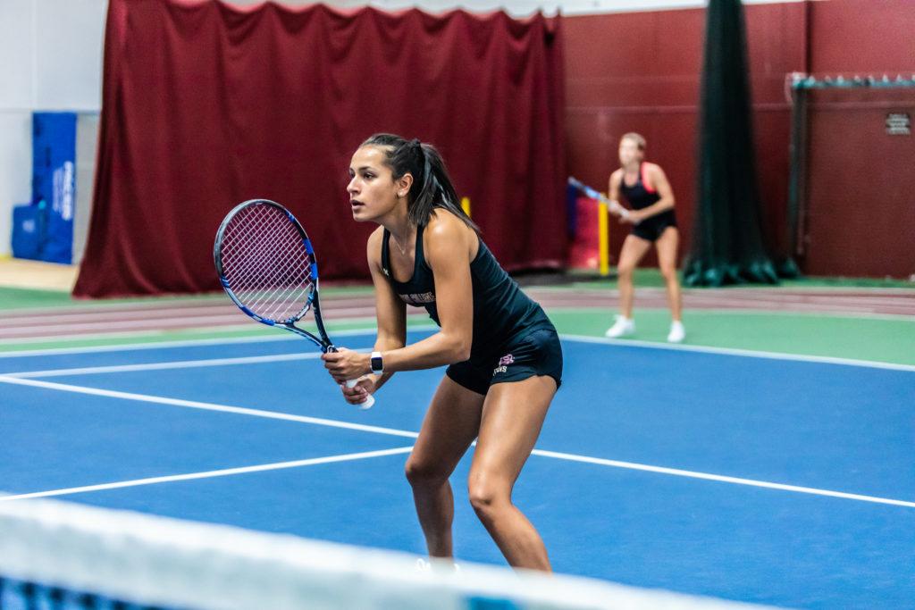 Women's Tennis Matches Last Year's Win Total With Victory Over Louisville