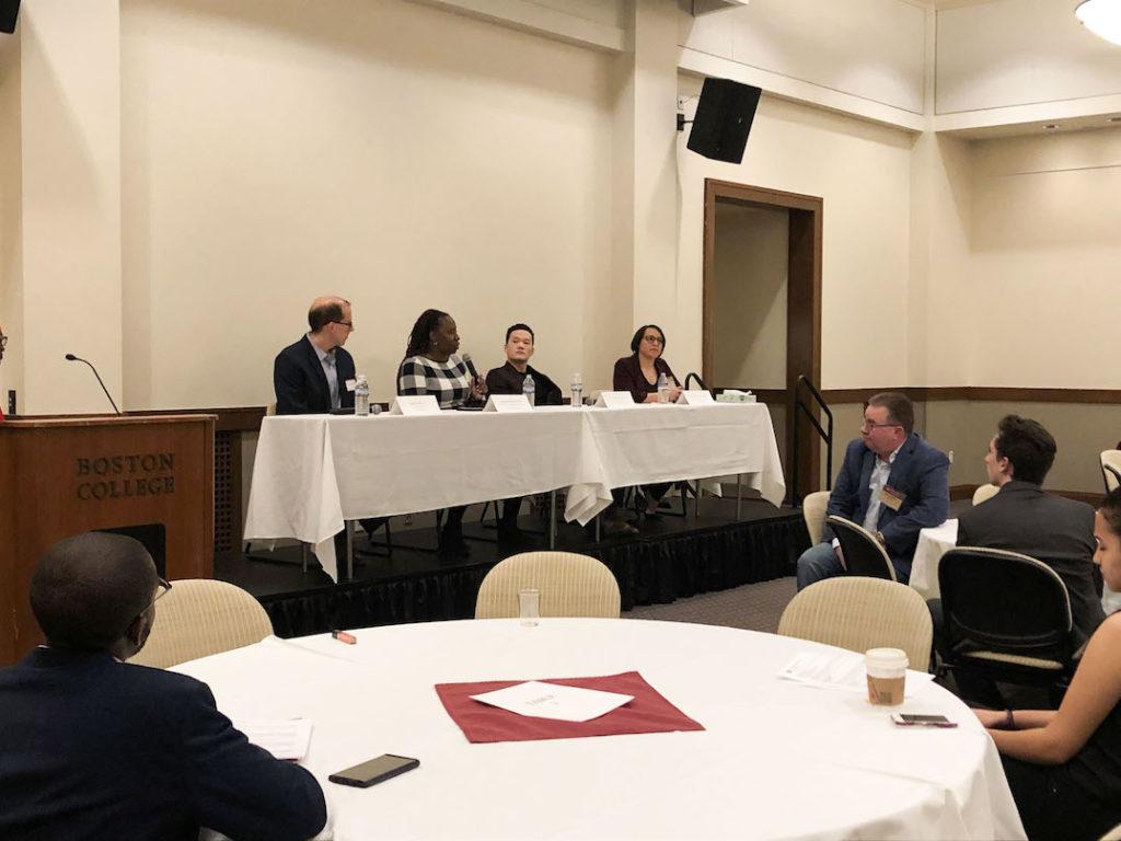 Alumni Reflect on Workplace Experiences at Diversity Networking Night
