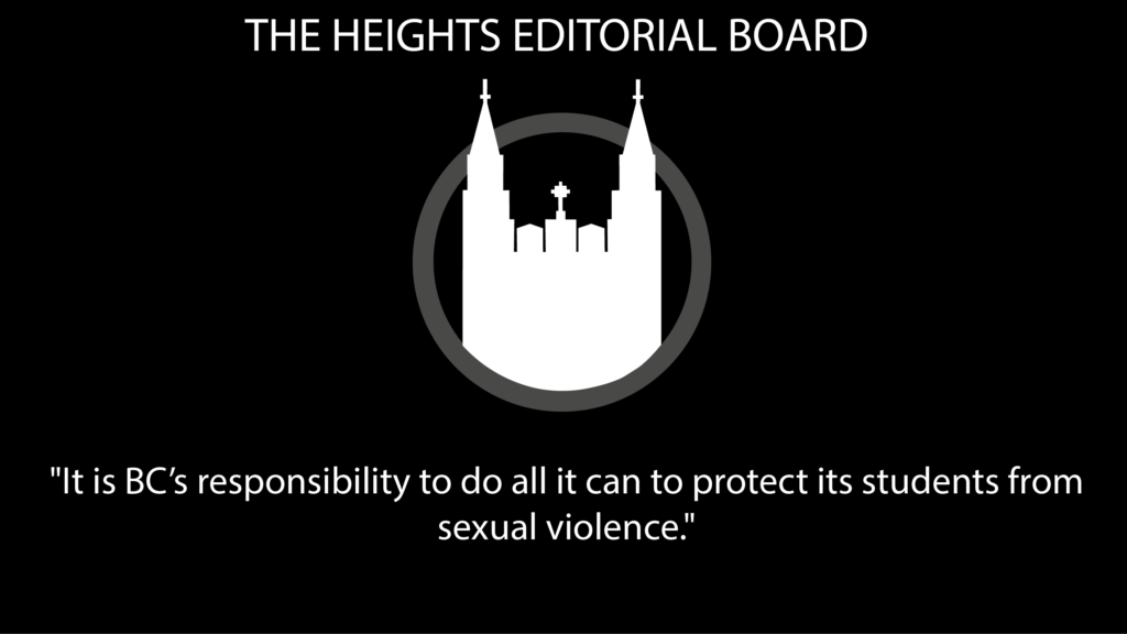 BC Should Have Sexual Assault Climate Survey, Annual Bystander Training