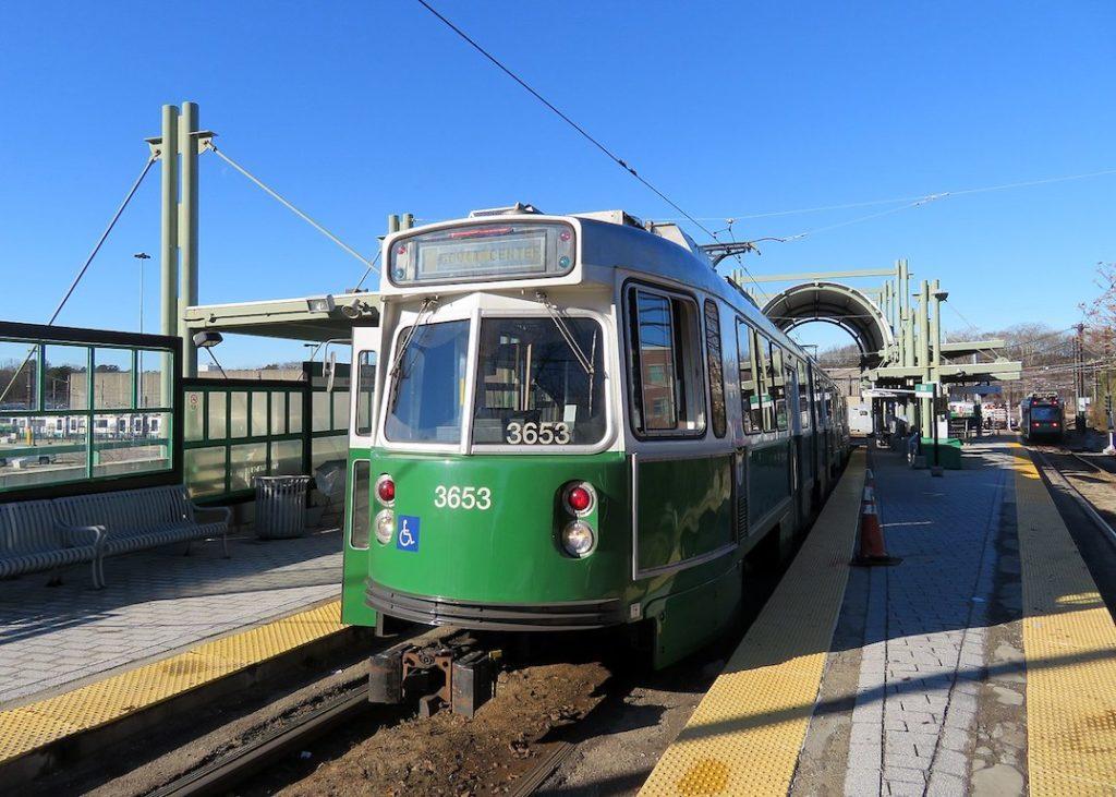 Green Line Car Derails Near Riverside Station