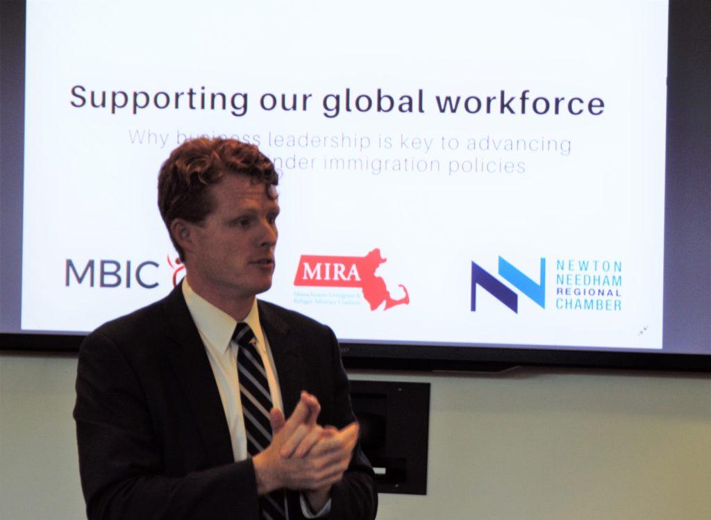 Rep. Joe Kennedy Announces Senate Bid