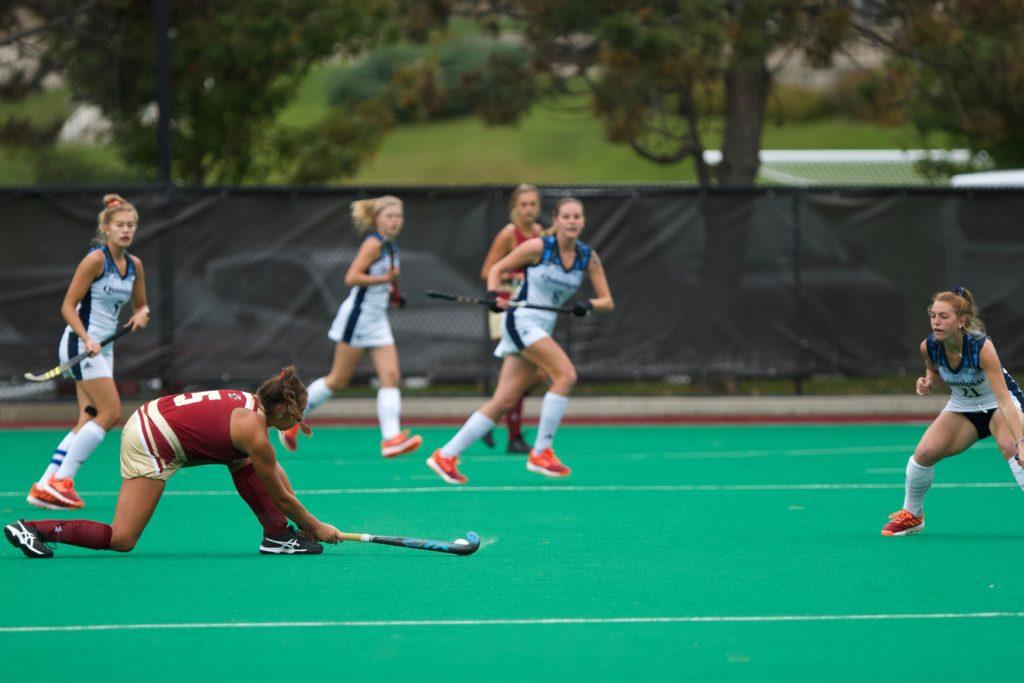 Balanced Attack Helps Eagles Beat Quinnipiac, Move Above .500